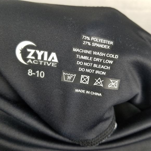 Zyia Coral Grid Light 'n' tight 7/8 Leggings NWT - Picture 8 of 8